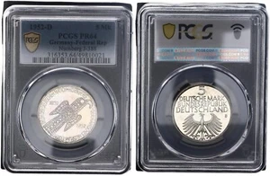 BRD 5 Mark 1952 Germanisches Museum J-388 PR64 Polierte Platte 127601 - Bild 1 von 1
