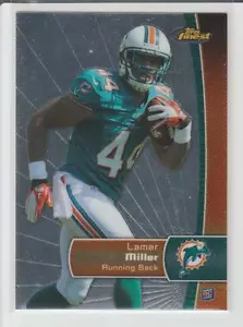 Tarjeta de novato Lamar Miller 2012 Topps radiocontrol #107 - Imagen 1 de 1