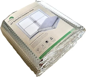 Kit finestra isolamento fai da te - Bubble Core - 24" X 10'+35 cuscinetti autoadesivi - Foto 1 di 3