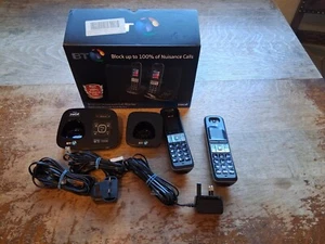 BT 8500 ADVANCED CALL BLOCKER TWIN DIGITAL HANDSETS, COMPLETE, BOXED - Zdjęcie 1 z 6
