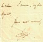 RARE ! "Duc de Cambridge" Prince George note manuscrite