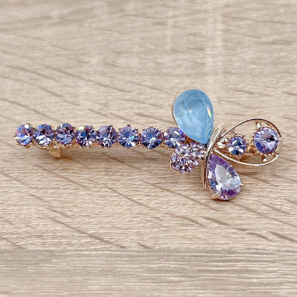 Luxus Haarspange Mit Kristallen – Eleganter Haarschmuck Für Besondere Anlässe
