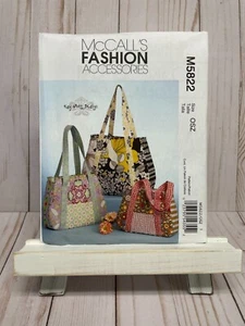 McCall's 5822 Sewing Pattern Kay Whitt Design Purse Handbags Totes Bag S/M/L NEW - Picture 1 of 2