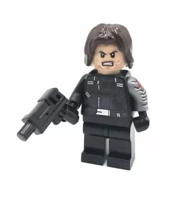 LEGO Winter Soldier minifigure 76051 76047 Marvel Avengers mini figure - Picture 1 of 4