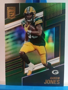 2022 Donruss Elite Football Aaron Jones Green Parallel No. 23 Packers🔥🔥🔥 - Picture 1 of 2