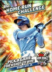 2024 Topps Heritage #HRC-29 Bobby Witt Jr. KC Royals Home Run Challenge - Bild 1 von 2