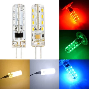 G4 LED 2W 24LED SMD 3014 Warm/Cool white Red Green Blue Light Capsule Bulb DC12V - Picture 1 of 5