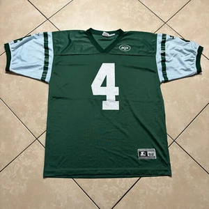 Vintage 1995 STARTER Glenn Foley #4 New York Jets Football Jersey Size 52 XL VTG - Picture 1 of 13