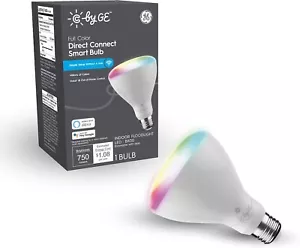 C by GE Full Color BR30 Smart LED Light Bulb, 65W Replacement, CLEDR309CD1-1P - Bild 1 von 1