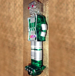 Robot Playmates iCarly Spencers 2009 cambia voce Nickelodeon bottiglia di soda bot - Foto 1 di 5