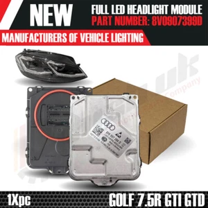 Genuine Hella 8V0907399D 202712-00AA LED Headlight DRL Turn Signal Module Max - Picture 1 of 5