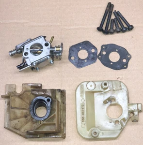 MOTOSEGA POULAN PRO 295 SUPER CLEAN 48 CC OEM USATA VARIE LOTTO CARBURATORI VEDI DISCO - Foto 1 di 9