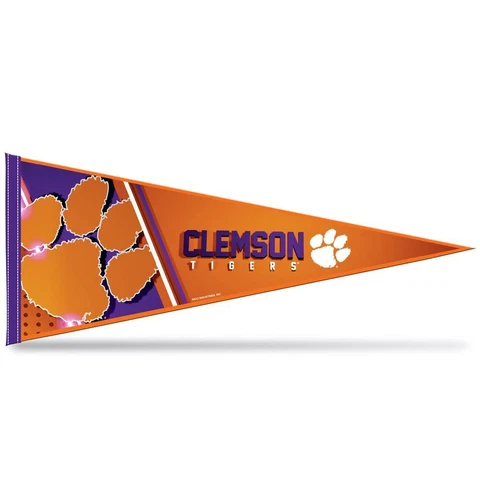 Clemson Tigers 12" x 30" Soft Felt Pennant Cover