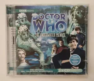 Doctor Who Original BBC TV Soundtrack Audio CD Set THE UNDERWATER MENACE - Picture 1 of 6