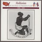 Abolitionism  Atlas Civil War Card Secession Crisis