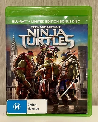 Teenage Mutant Ninja Turtles Limited Edition (Blu-Ray 2014)  - Fast Free Shippin - image 1 of 2