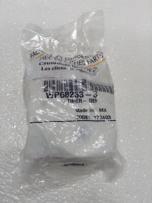 Whirlpool Timer - Def WP68233-3 - Image 1 of 2