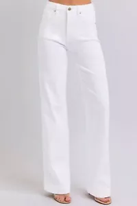 RISEN Full Size High Waist Straight Jeans - Picture 1 of 7
