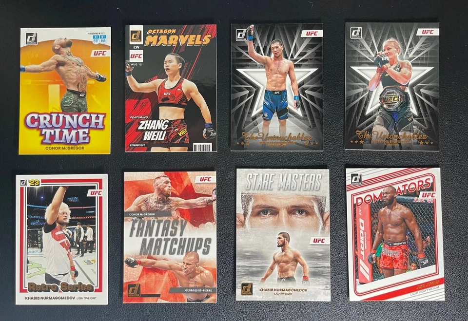2023 Donruss UFC Crunch / Marvels / Retro / Dominators Inserts You Pick - Image 1 of 1