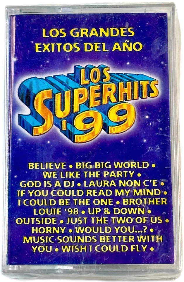 Los Grandes Exitos Del Ano Los Superhits 99 Cassette Nuevo Sellado Mexico Import - Image 1 of 4