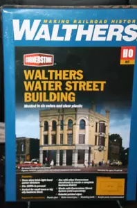 Walthers Cornerstone 933 - 4203 WALTHERS WATER STREET BUILDING HO Kit - Picture 1 of 1