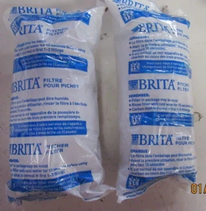 2 Sealed Brita Genuine Water Pitcher Replacement Filters-Sealed *AS IS* - Picture 1 of 2
