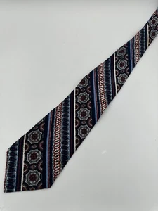 VTG Designer Ties Mens Silk Necktie 1960's Patrick Treadway Columbia S.C. Stripe - Picture 1 of 4