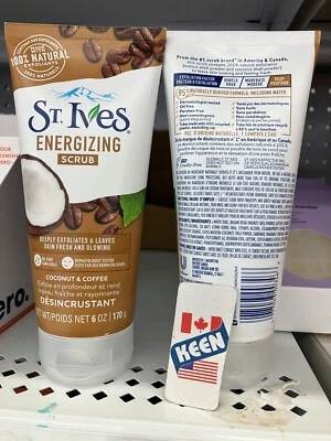 St. Ives Coffee & Coconut Face Scrub, 170 g, Exp:2026/12 - Image 1 of 4