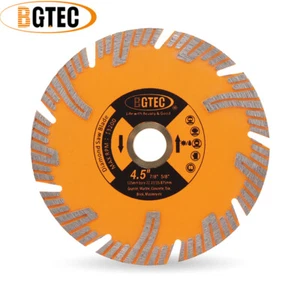 1pc 115mm Diamond Mesh Cutting Disc Cut Granite Marble Turbo Saw Blade Cutttter - Picture 1 of 9