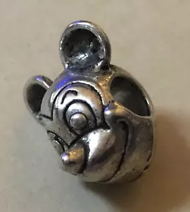 Vintage Bead Style MICKEY MOUSE Charm - Picture 1 of 4