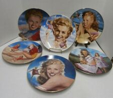 Remembering Norma Jeane Hamilton Collection Marilyn Monroe Plates Set of 6 -s10e