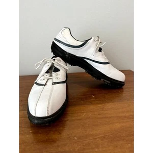 FootJoy 98337 Damen 8.5M eComfort Weiß Leder Golfschuhe - Bild 1 von 8