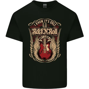I Know It’s Only Rock ’n’ Roll Music Guitar Mens Cotton T-Shirt Tee Top - Picture 1 of 102