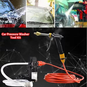 12V 65W High Pressure Car Electric Washer Water Self-priming Pump Washing Tool - Picture 1 of 9