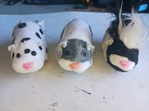 Lot of 3 Zhu Zhu Pets & Furreal Friends Furry Frenzies - Tested - Picture 1 of 11