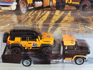 Hot Wheels Premium - Team Transport Toyota FJ Cruiser und Horizon Hauler # 81 JB - Bild 1 von 4