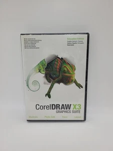 SEALED Coreldraw Graphics Suite X3 Education Edition + Serial Number / B1 - Picture 1 of 5