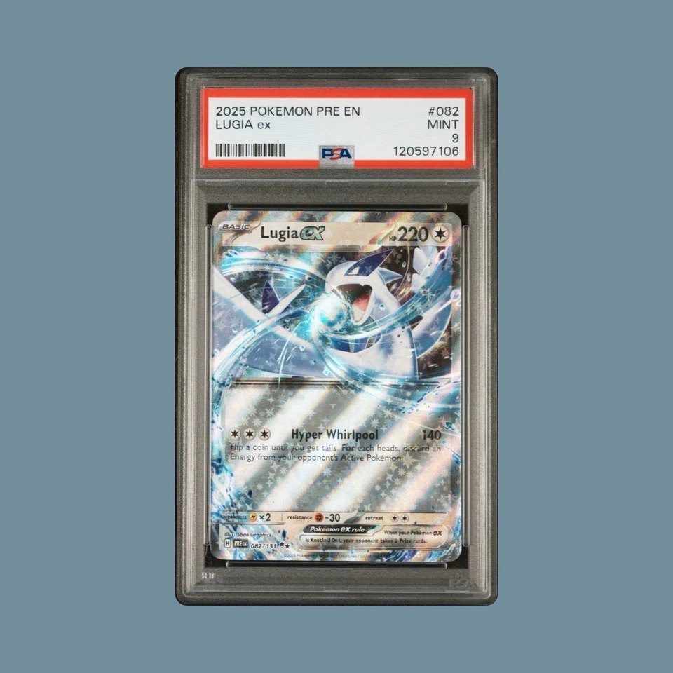 2025 POKEMON PRE EN-PRISMATIC EVOLUTIONS LUGIA EX 082 - Image 1 of 1