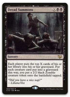 Dread Summons #20 (NM) Commander 2015 C15 Magic MTG - Image 1 of 2