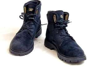 Caterpillar Cat Damas Cómodas Tobillo Imitación Gamuza Botas Negras UK 5 EU 38 - Imagen 1 de 9