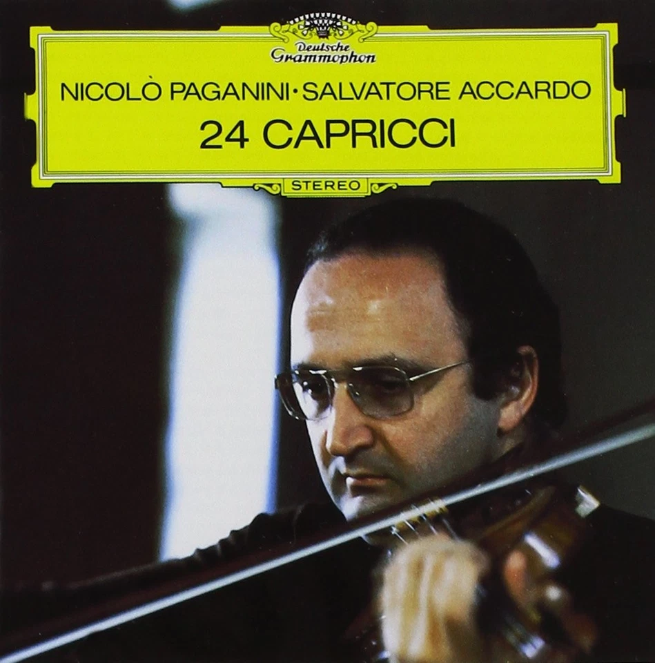 Salvatore Accardo Paganini 24 Capricci  From Japan CD 24tracks Foto 1 de 2