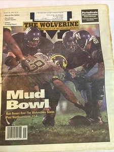1998 Wolverine U Of M University Of Michigan Newspaper Rob Renes Marcus Ray - Picture 1 of 23