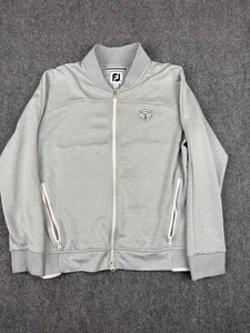 Chaqueta Footjoy fj Golf Performance Mujer Talla M Gris Cremallera Medinah Country Club - Imagen 1 de 8