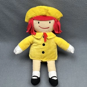 Peluche pupazzo Kohls Cares Madeline 13,5" cappotto giallo cappello libro personaggio - Foto 1 di 12