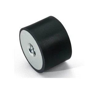 Supporto antivibrante in gomma femmina-femmina | 25x30 | M6 - Imagen 1 de 2