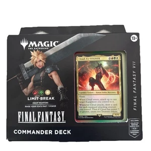 Magic The Gathering Final Fantasy VII 7 Commander Deck Limit Break - Picture 1 of 11