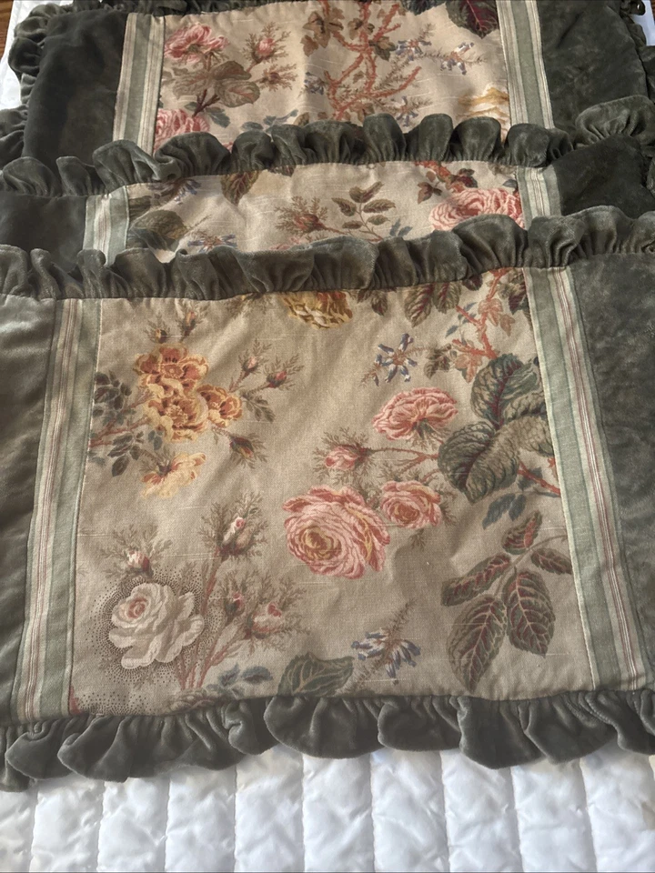 Paquete de 3 Fundas de Almohada Decoraciones Almohadas Rectangulares 26/16 Terciopelo Foto 1 de 4