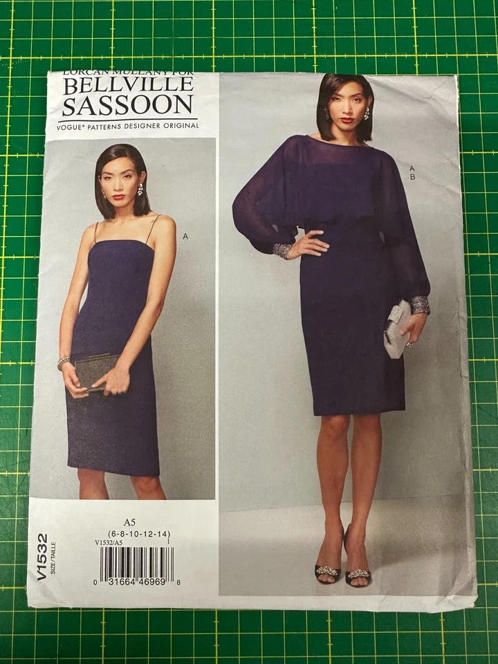 Vogue Patterns Designer Original - Lorcan Mullany for Bellville Sassoon V1532 - Image 1 of 1