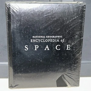 New National Geographic Encyclopedia Of Space Book 2005 Glover HC Silver, Poster - Bild 1 von 4