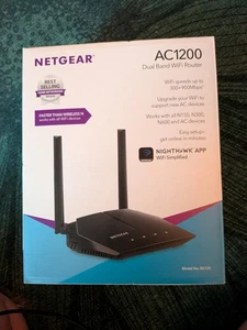 NETGEAR Ac1200 Dwuzakresowy router WiFi Model R6120 - Zdjęcie 1 z 6
